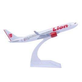 Bswath Model Airplane 1:400 Scale Model Lion B737 Model Plane Metal Plane Model Die-cast Alloy Airplanes for Gift and Collection