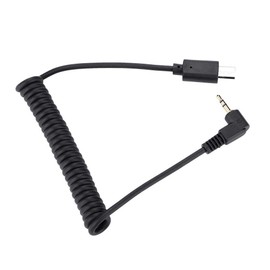 Shutter Release Cable, RM-VPR1 3.5mm/2.5mm S2 Shutter Release Remote Control Connecting Cable for Sony RX1/RX10/RX100/A7S/A7R/A7/A7II/A7III/A9/A58/77M2/99M2/A3500/A5000/A5100/A6000/A6300(2.5mm-S2)
