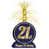Beistle 21st Birthday Centerpiece