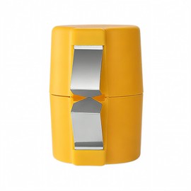 BAISEBAOFU Egg Peeler Easy Shell Egg Opener Egg Cracker Tool Handheld Egg Separator Tool No Mess No Shell Pieces for Baking Scrambled Eggs and Omelets Orange
