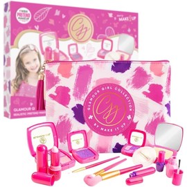 Make it Up B016XIMFQY Glamour Girl Pretend Play Make up Kit