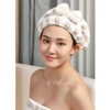 2PCS Microfiber Hair Drying Towels | Super Absorbent Turban Cap