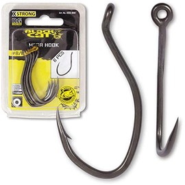 Black Cat DG Coating 12/0 Mega Hooks Pack of 6