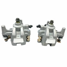 CMB New Front Left Right Brake Calipers 07-18 YAMAHA Grizzly 700 YFM700F/P With Pads