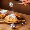 2 Pieces Flour Sieve, Stainless Steel Flour Filter, Retractable Sieve,