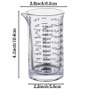 Ackers Shot Glass Measuring Cup 4 Ounce/120ML Liquid Heavy High