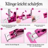 YUWJOOWEE False Nail Clippers Gel Nails Set with 10 Magnets