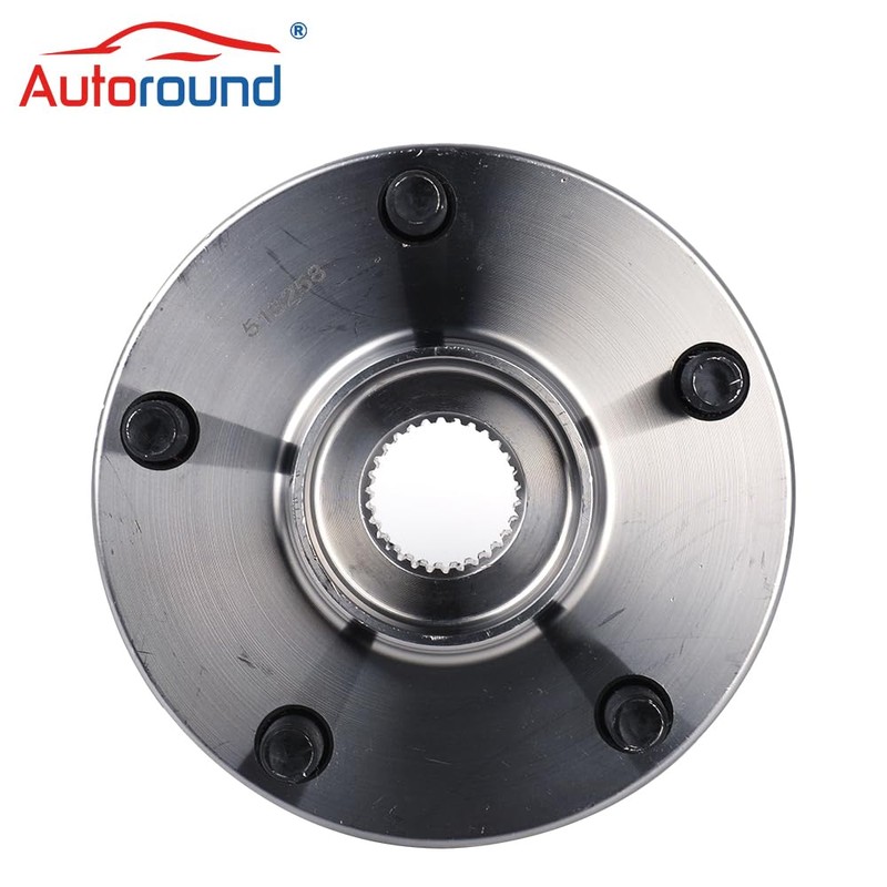Autoround 513258 Front Wheel Hub and Bearing Assembly for Toyota