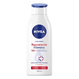 NIVEA - Crema Corporal Humectante Regeneración Intensiva (400 ml) - 72 horas de Humectación Profunda con Dexpantenol - Ideal para Piel Ex...