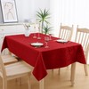 smiry Washable Tablecloth, Ornaments, Rectangular, 140 x 100 cm, Damask