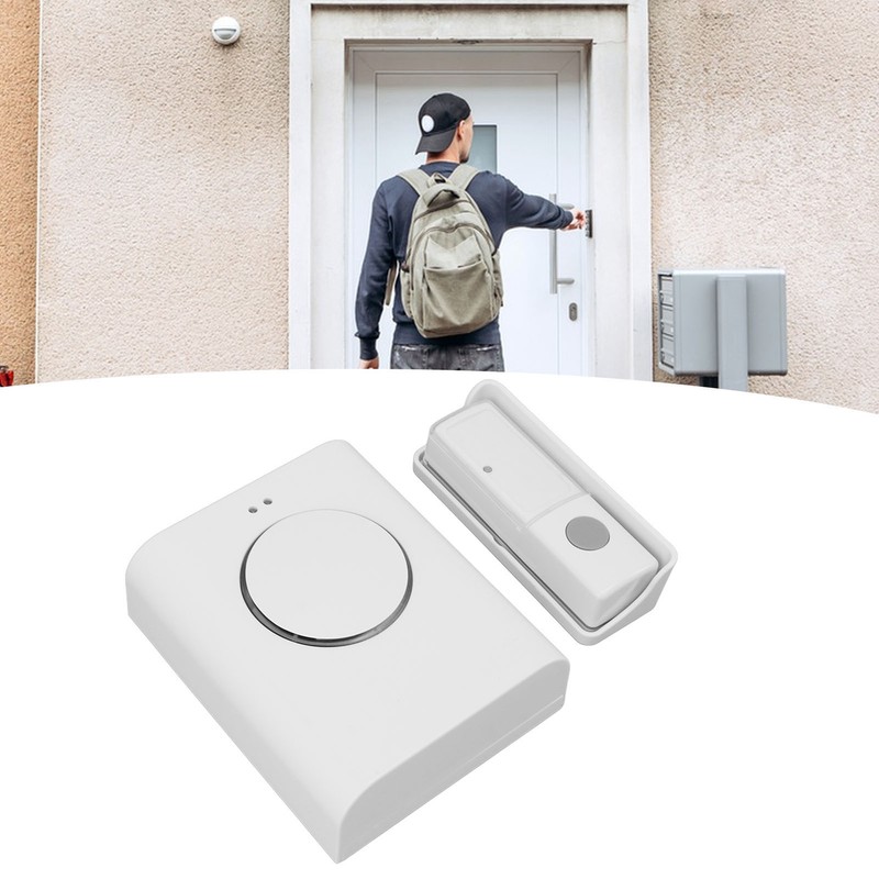 Wireless Doorbell Waterproof with 1 Transmitter 1 Receiver Waterproof One
