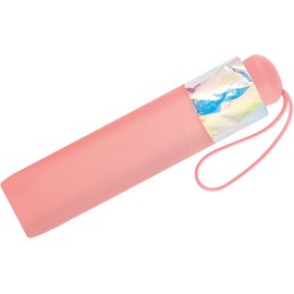 ESPRIT Pocket Umbrella with Iridescent Edges, Shiny Border murex shell