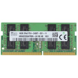SK Hynix 16GB HMA82GS6AFR8N-UH PC4-2400MHz 260 Pin SO DIMM for with Laptops, All in Ones and Desktop Minis