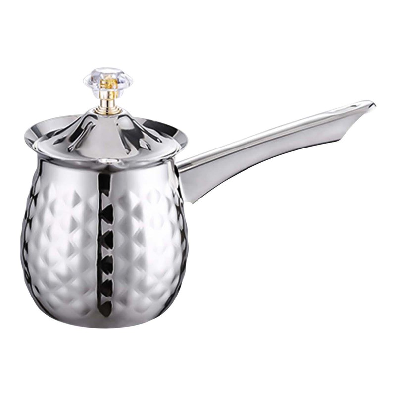 BEALIFE Greek Coffee Pot with Long Handle Traditional Style for