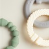 Itzy Ritzy - Itzy Loops Sensory Teether; Includes 2 Silicone