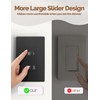 MOES Black Dimmer Light Switches 4 Pack, 3 Way &