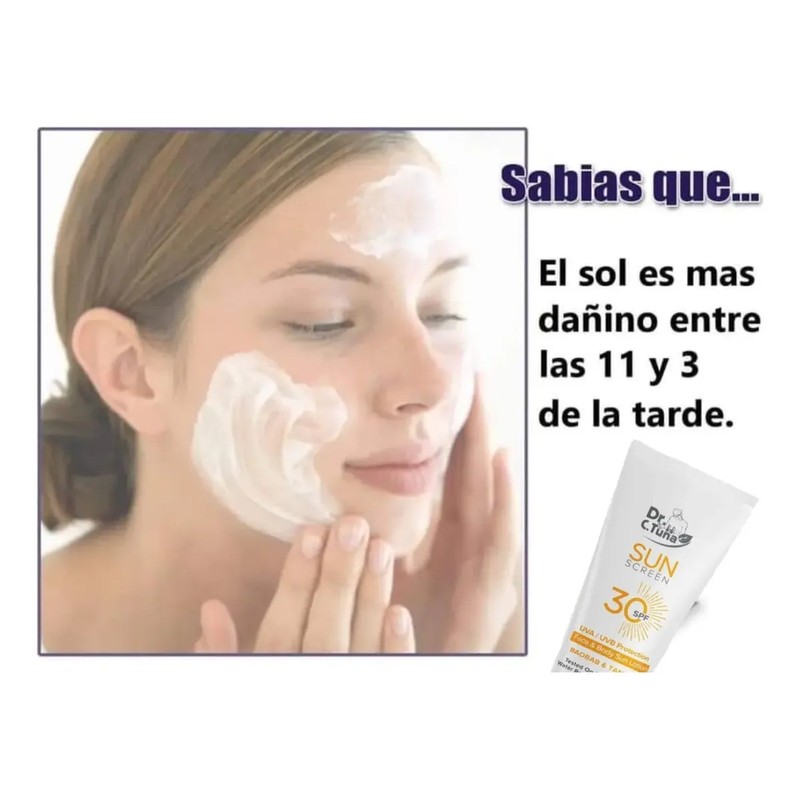 Bloqueador Solar Fps 50 Sun Body Lotion Dr. C Tunafarmasi.