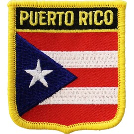 Flagline Puerto Rico - Country Shield Patch