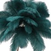 Ostrich Feather Table Lamp Rechargeable Modern Romantic Decoration Lamp Bedroom