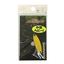 Shimano 08S TR-R52N Spoon, Cardiff, Roll Swimmer, Compact Edition, 0.2 oz (5.2 g), Yellow