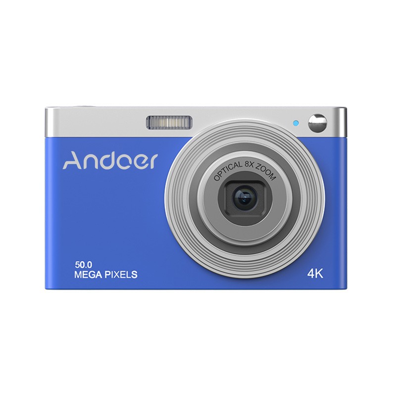 Portable 4K Digital Camera 50MP 2.88 Inch IPS Screen Auto