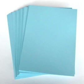Light Blue 5" x 7" Postcard Card Stock x50 Sheets Per Pack