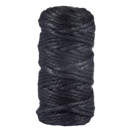 RAYHER Thread, Jute, Black, 6 mm ø. 35 m
