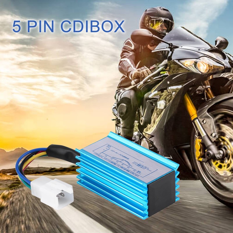 5 Pin CDI Box, Motorcycle CDI Ignition Coil Tuning/Racing CDI