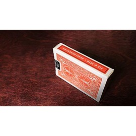 MMS Cards Bicycle Orange Back USPCC Trick