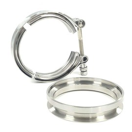 4" Flange + Clamp 4.21" Marmon Fit Borg Warner Turbo SX SX-E S200 S300