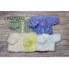Crochet Pattern for Babies Loopy Cardigan, Babies Double Knitting Crochet