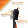ProPlay Golf Club Brush and Groove Cleaner | Retractable Zip-line