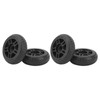 4Pcs Luggage Wheels 360 Degree Rotation Quiet Operation Replacement Universal