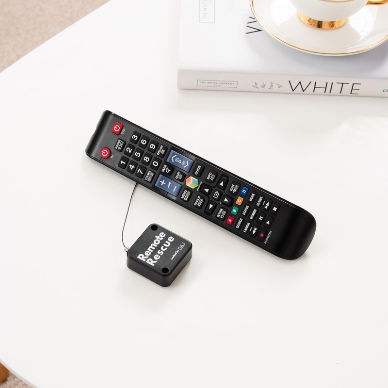 Remote Rescue - Retractable String Leash, Adheres to Any Surface,