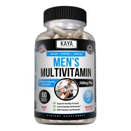 Kaya Naturals Multivitaminas Hombre 60 Cápsulas Veganas