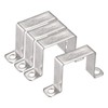 sourcing map U Shaped Connector Bracket 48 x 52mm 304