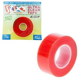 Stix2 Double Sided Ultra Clear Tape 19mm x15m