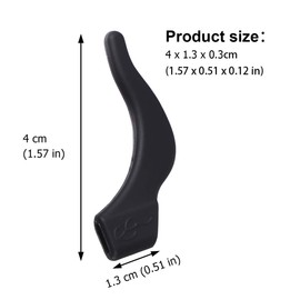 GALPADA Retenedor De Gafas De Silicona 10PAIERS Soporte de Anteojos de Silicona Ganchos para La Oreja para Vasos Guiones de Agarre de La Oreja Soporte Ganchos Para Gafas De Silicona