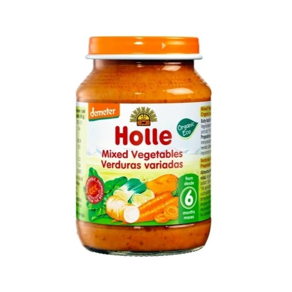 Holle Organic Baby Food Jar Mixed Vegetables 190g
