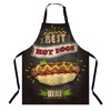 BGBDEIA Best Hot Dogs Here Apron Adjustable Neck Bib Apron