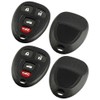 Key Fob Keyless Entry Remote Shell Case & Pad fits