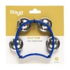 Stagg TAB-MINI/BL 4 Jing Cutaway Tambourine blau