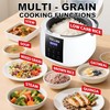 Yollnia 3L Rice Cooker 12 cups (Cooked), Mini Digital Rice