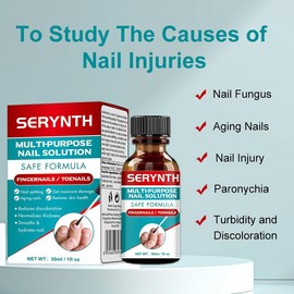 Onychomycosis care 30 ml, suitable for fingers and toenails, multi-purpose nail repair, nail care liquid suitable for discolored, damaged nails and thick toenails