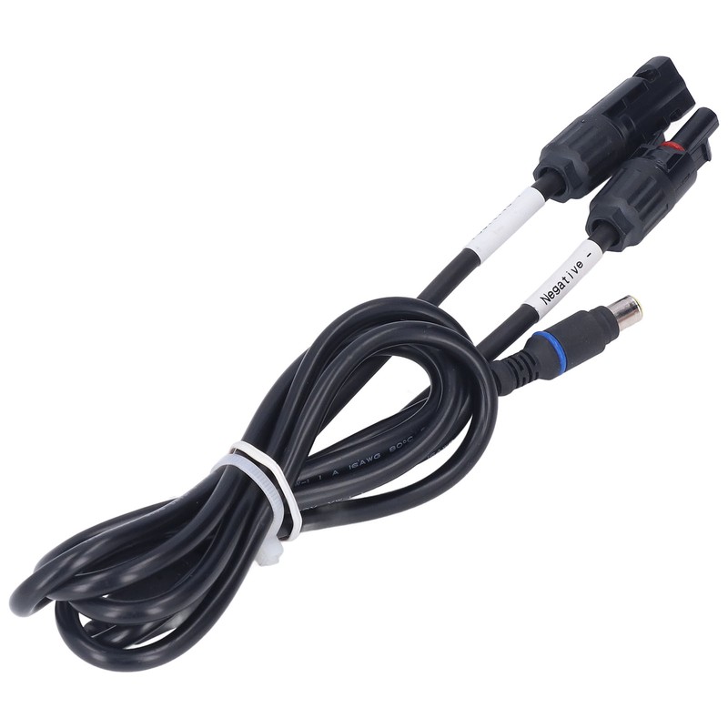 DC Solar Adapter 8mm Brass Connector Splitter Converter Cable for