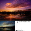 Kenko Photography effect filter MC Twilight Red 72mm, Colour enhanced,