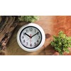 Perfect White Shell Water Resistant Clock, Quartz Movement, Simple Design,