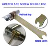 TorSor 2 Pack Cleat Lever Lock Tool TDC/TDF/HVAC Duct Tools