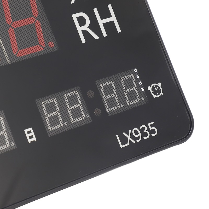 Temperature Humidity Meter High Accuracy Wall Mount Thermometer Hygrometer Alarm