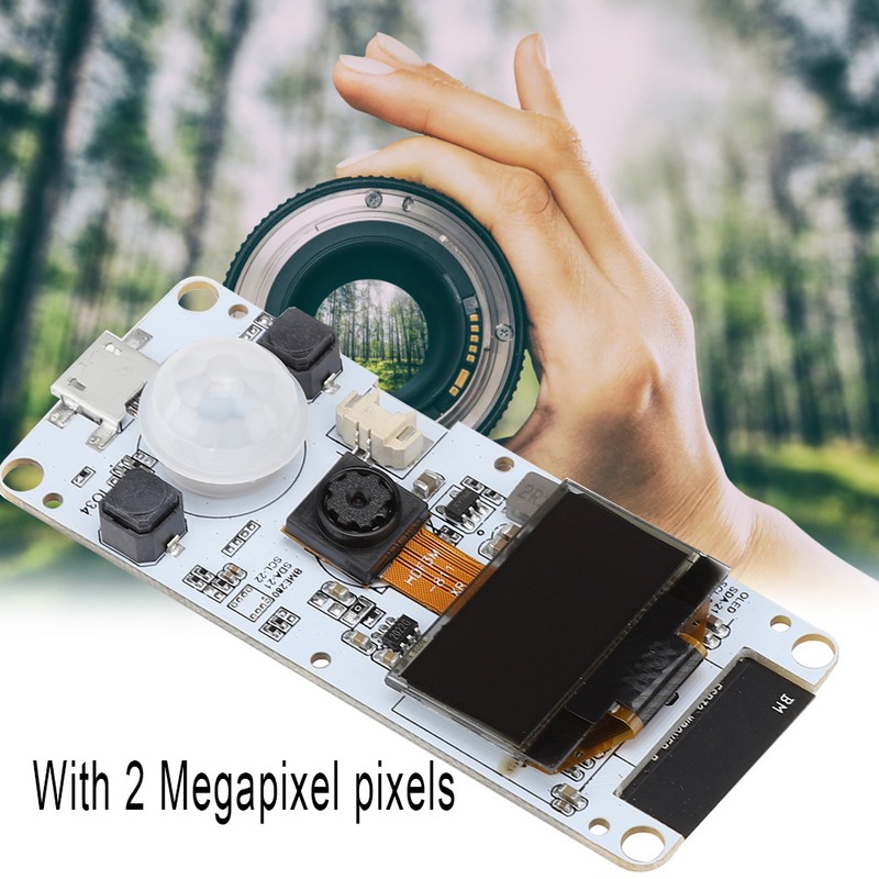 H295 OV2640 128*64 Dispaly 2Megapixel Camera Module Support Bluetooth WiFi